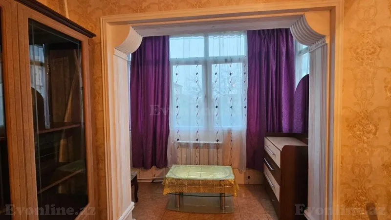 Kirayə verilir 2 otaqlı Mənzil Köhnə tikili 40 m² 9-cu mikrorayon - şəkil 4