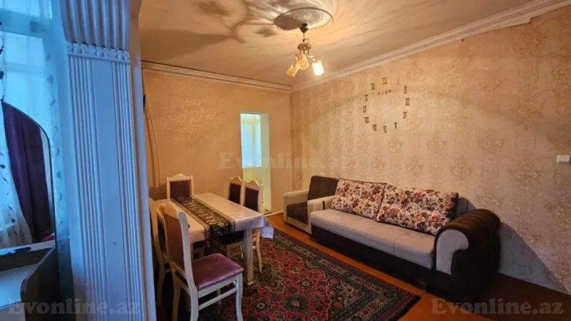 Kirayə verilir 2 otaqlı Mənzil Köhnə tikili 40 m² 9-cu mikrorayon - şəkil 5