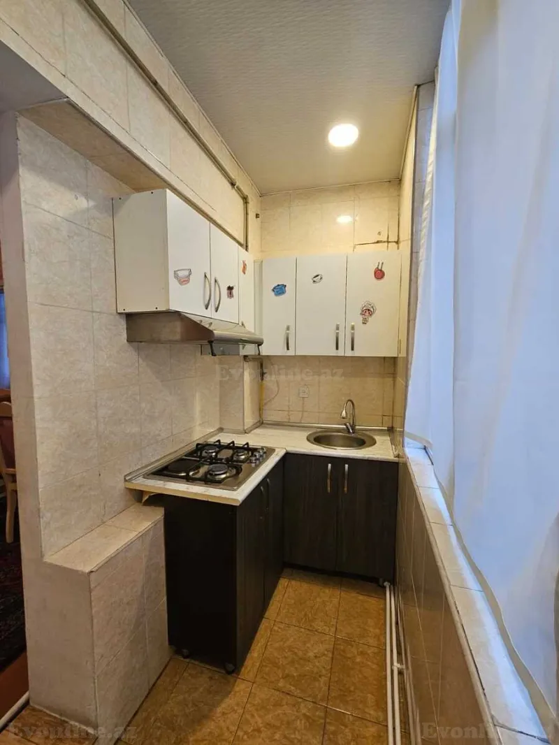 Kirayə verilir 2 otaqlı Mənzil Köhnə tikili 40 m² 9-cu mikrorayon - şəkil 11