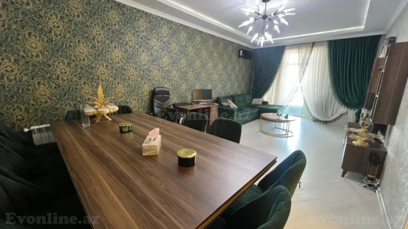 Kirayə verilir 2 otaqlı Mənzil Yeni tikili 102 m² 8 Noyabr m. - şəkil 3