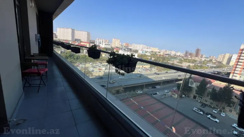 Kirayə verilir 2 otaqlı Mənzil Yeni tikili 102 m² 8 Noyabr m. - şəkil 13