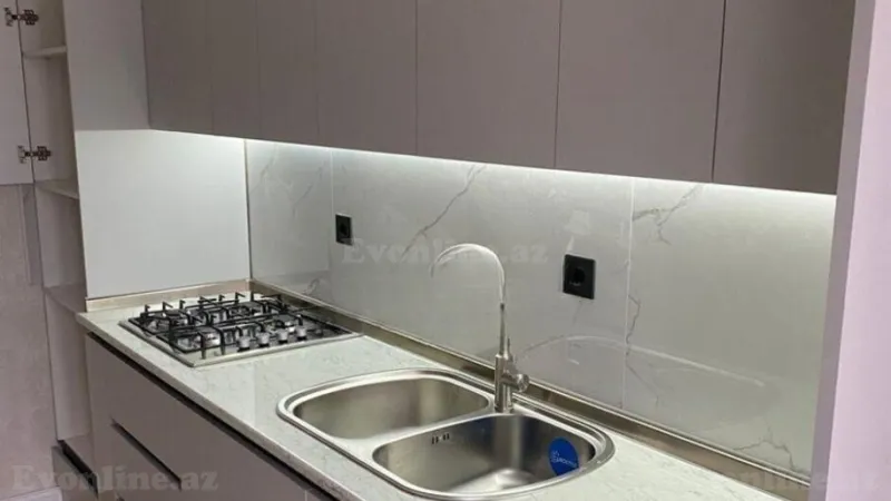 Satılır 1 otaqlı Mənzil Yeni tikili 46 m² Qara Qarayev m. - şəkil 4