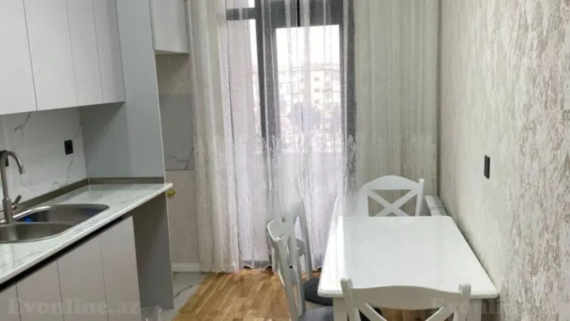 Satılır 1 otaqlı Mənzil Yeni tikili 46 m² Qara Qarayev m. - şəkil 5