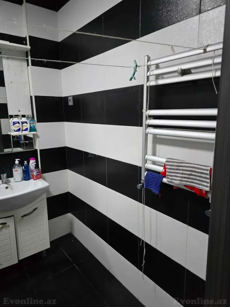 Kirayə verilir 3 otaqlı Mənzil Yeni tikili 70 m² Qara Qarayev m. - şəkil 9