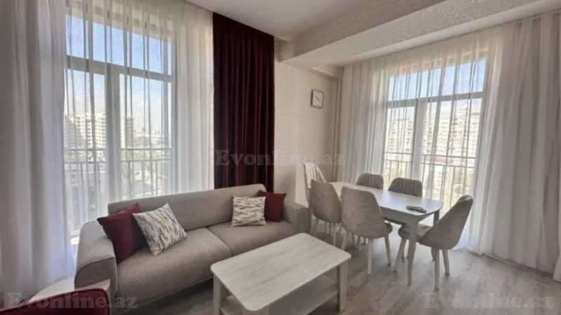 Kirayə verilir 2 otaqlı Mənzil Yeni tikili 60 m² Gənclik m. - şəkil 5