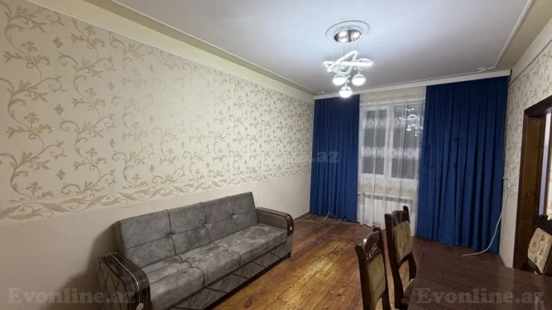 2 otaqlı Mənzil 55 m² 7-ci mikrorayon Kirayə verilir