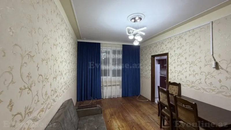 Kirayə verilir 2 otaqlı Mənzil Köhnə tikili 55 m² 7-ci mikrorayon - şəkil 2