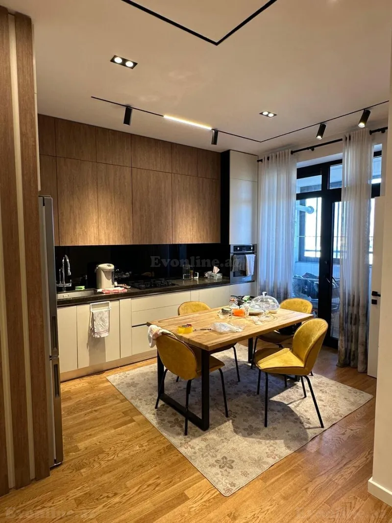 Kirayə verilir 3 otaqlı Mənzil Yeni tikili 105 m² Nərimanov r. - şəkil 3