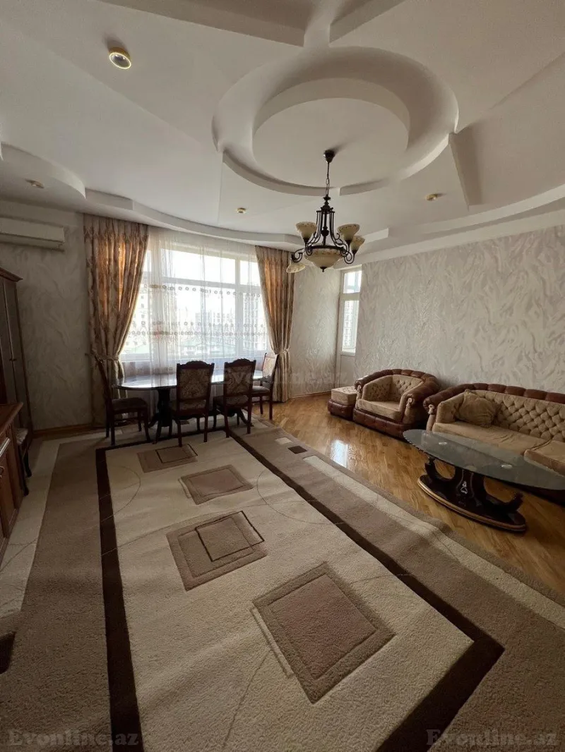 3 otaqlı Mənzil 140 m² Nəsimi r. Kirayə verilir