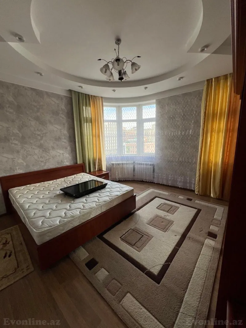 Kirayə verilir 3 otaqlı Mənzil Yeni tikili 140 m² Nəsimi r. - şəkil 4