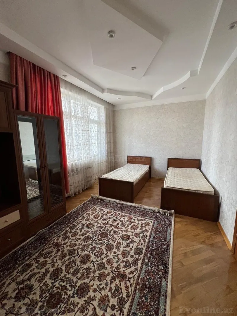 Kirayə verilir 3 otaqlı Mənzil Yeni tikili 140 m² Nəsimi r. - şəkil 9