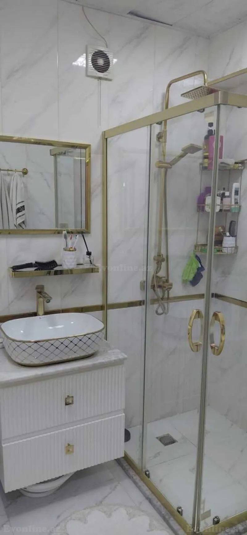 Satılır 3 otaqlı Mənzil Yeni tikili 112 m² Sabunçu r. - şəkil 15