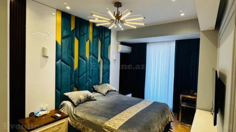 Kirayə verilir 3 otaqlı Mənzil Yeni tikili 140 m² Xətai r. - şəkil 3