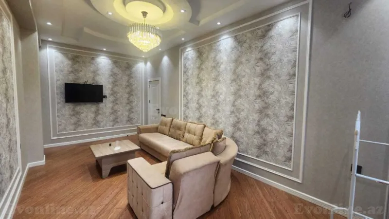 Kirayə verilir 2 otaqlı Mənzil Yeni tikili 95 m² Nəsimi r. - şəkil 4