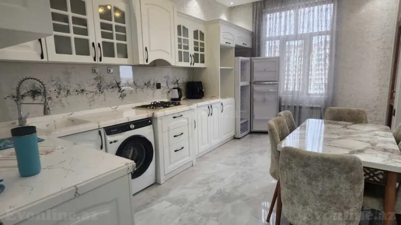 Kirayə verilir 2 otaqlı Mənzil Yeni tikili 95 m² Nəsimi r. - şəkil 10