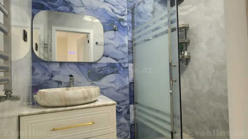 Kirayə verilir 2 otaqlı Mənzil Yeni tikili 95 m² Nəsimi r. - şəkil 12