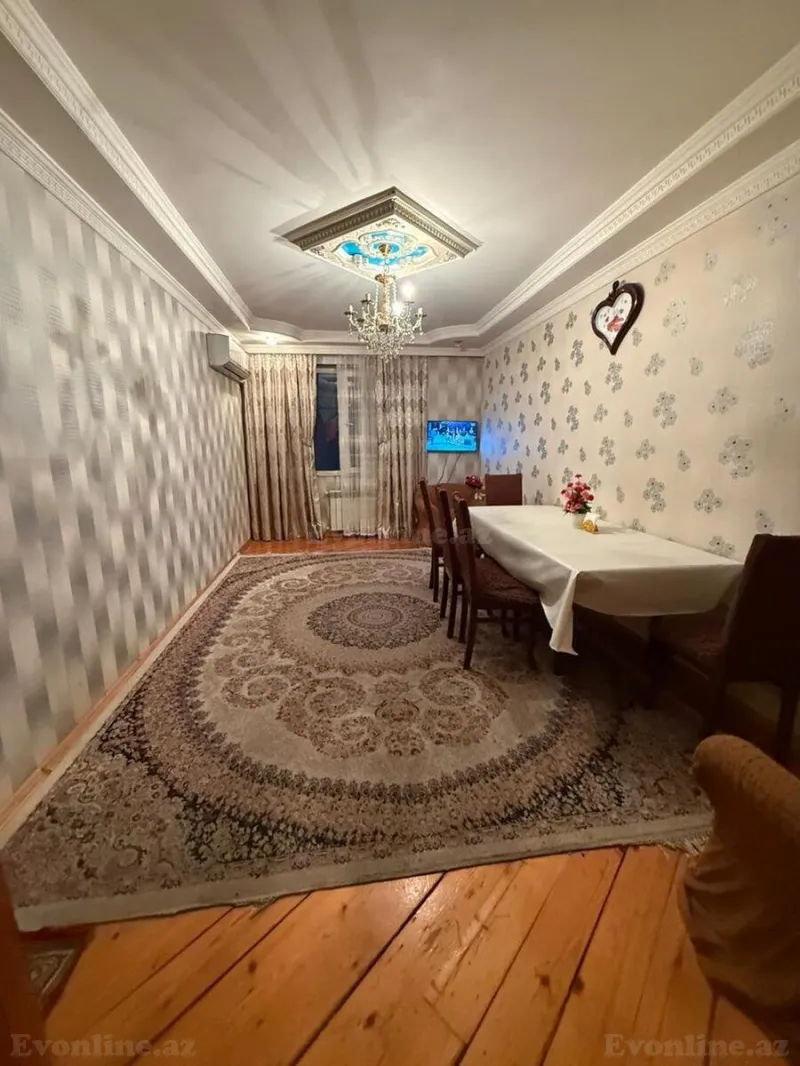 3 otaqlı Mənzil 105 m² Yasamal Satılır