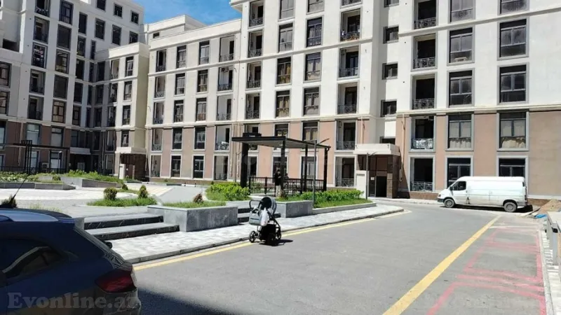Kirayə verilir 3 otaqlı Mənzil Yeni tikili 70 m² Nəsimi r. - şəkil 2
