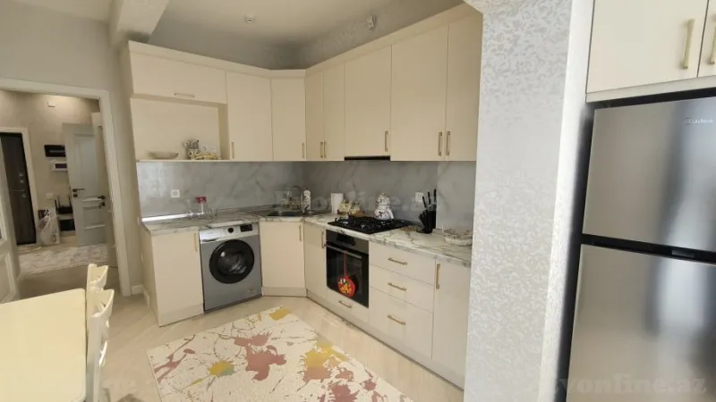 Kirayə verilir 2 otaqlı Mənzil Yeni tikili 95 m² 9-cu mikrorayon - şəkil 11