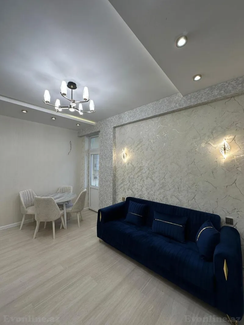 Satılır 2 otaqlı Mənzil Yeni tikili 55 m² Həzi Aslanov m. - şəkil 3