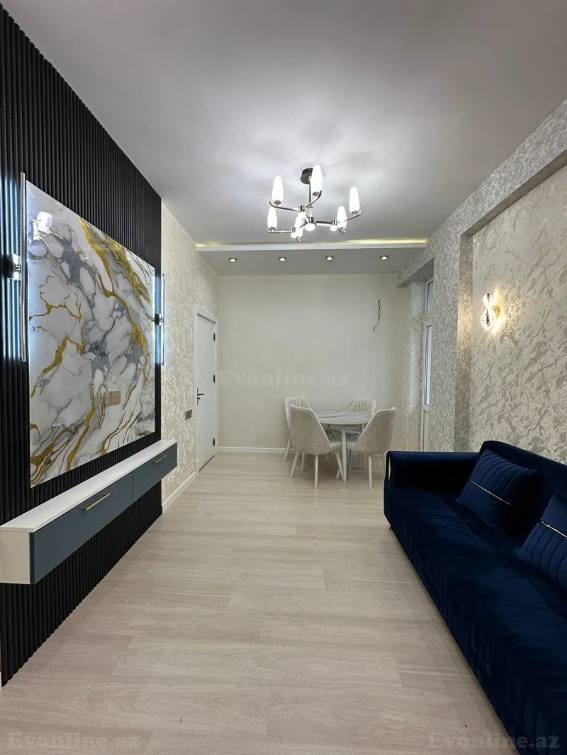 Satılır 2 otaqlı Mənzil Yeni tikili 55 m² Həzi Aslanov m. - şəkil 5