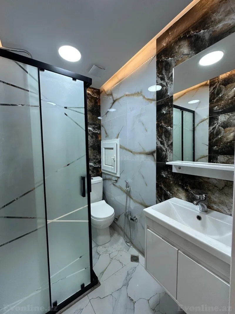 Satılır 2 otaqlı Mənzil Yeni tikili 55 m² Həzi Aslanov m. - şəkil 14