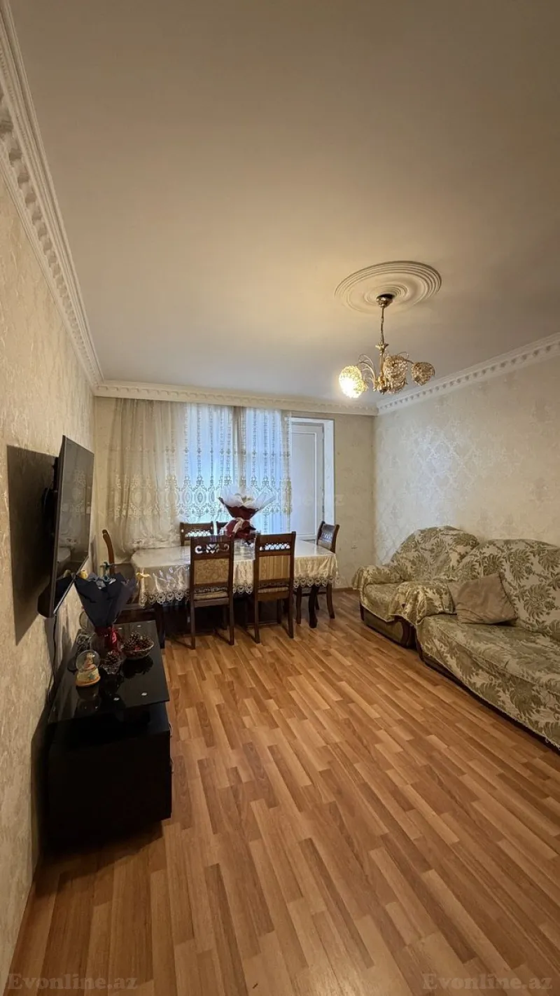 Satılır 3 otaqlı Mənzil Köhnə tikili 70 m² Sabunçu r. - şəkil 2