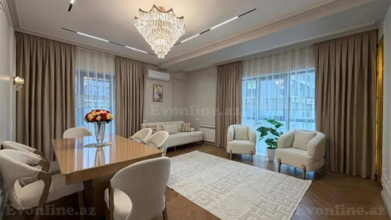 Satılır 3 otaqlı Mənzil Yeni tikili 127 m² Xətai m. - şəkil 2