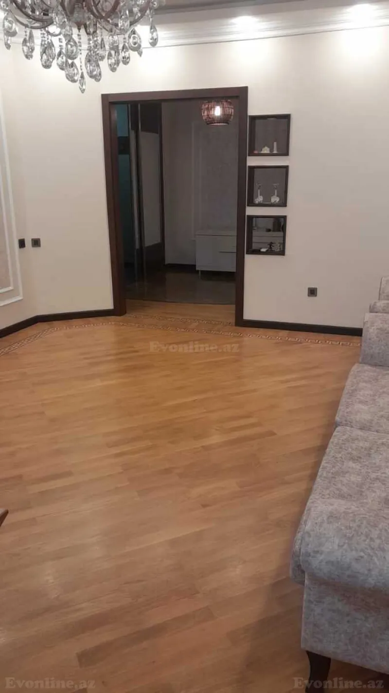 Kirayə verilir 2 otaqlı Mənzil Yeni tikili 100 m² Nərimanov r. - şəkil 3