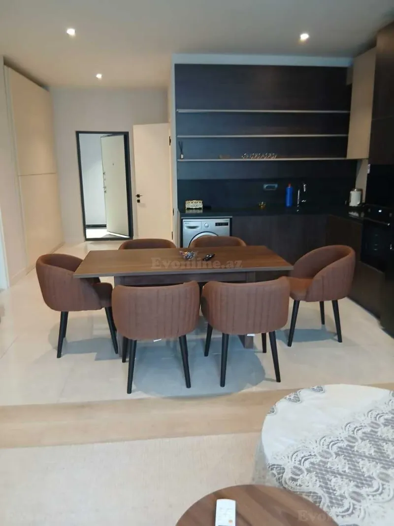 Kirayə verilir 2 otaqlı Mənzil Yeni tikili 90 m² Sabunçu r. - şəkil 3