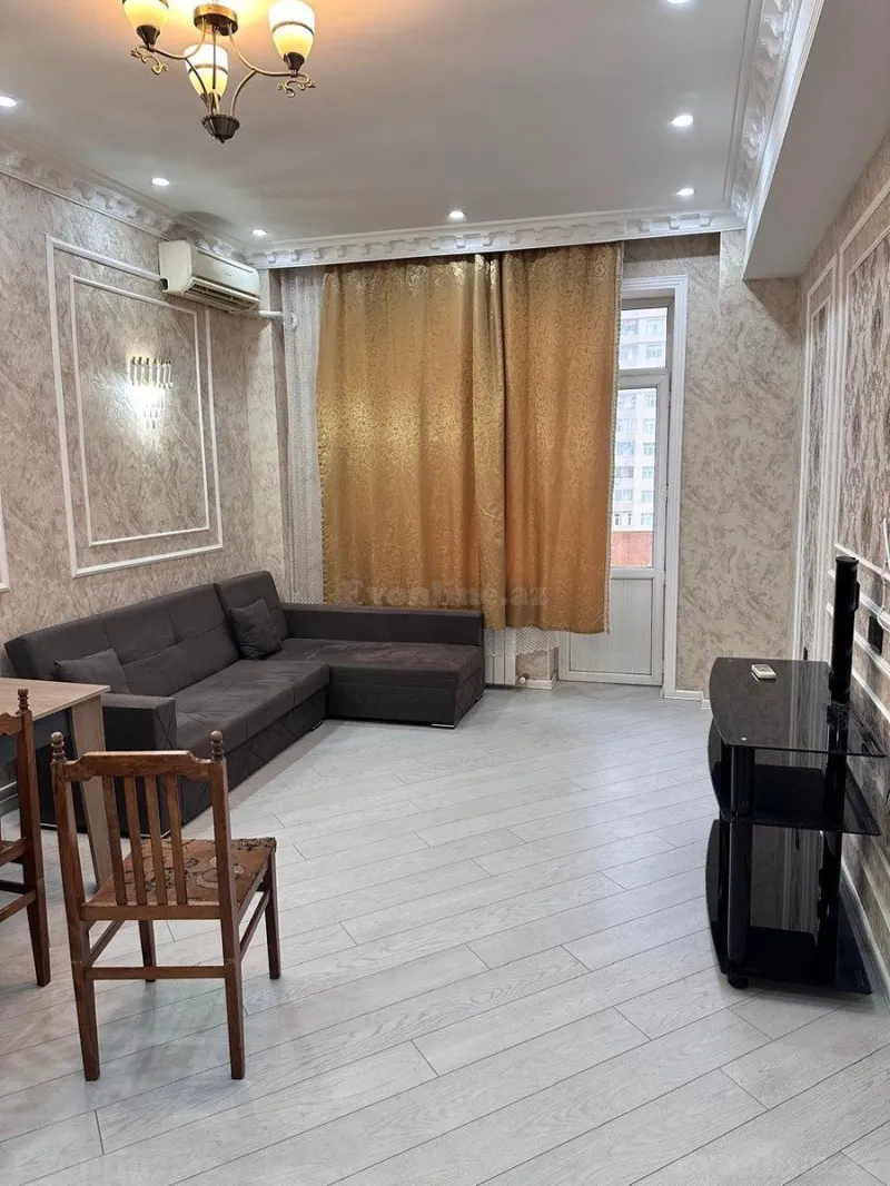 Kirayə verilir 2 otaqlı Mənzil Yeni tikili 60 m² 8 Noyabr m. - şəkil 4