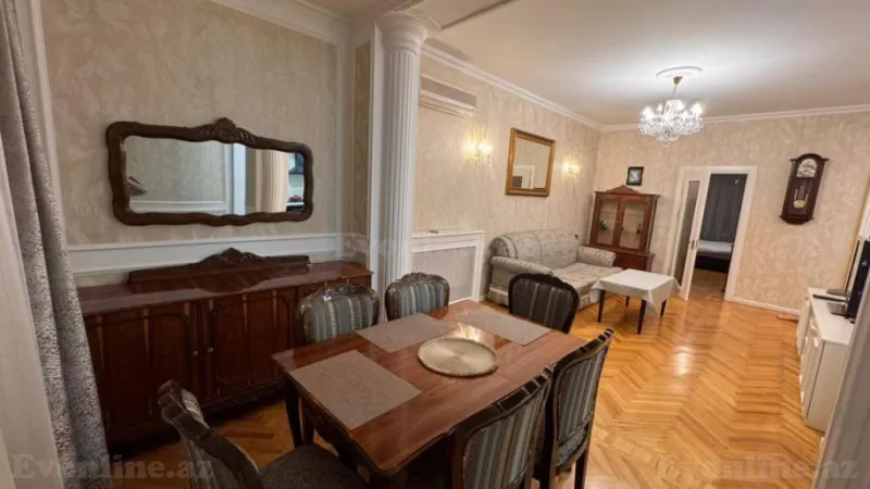 3 otaqlı Mənzil 80 m² Nizami m. Kirayə verilir