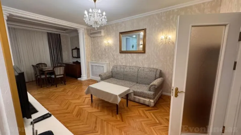 Kirayə verilir 3 otaqlı Mənzil Köhnə tikili 80 m² Nizami m. - şəkil 2