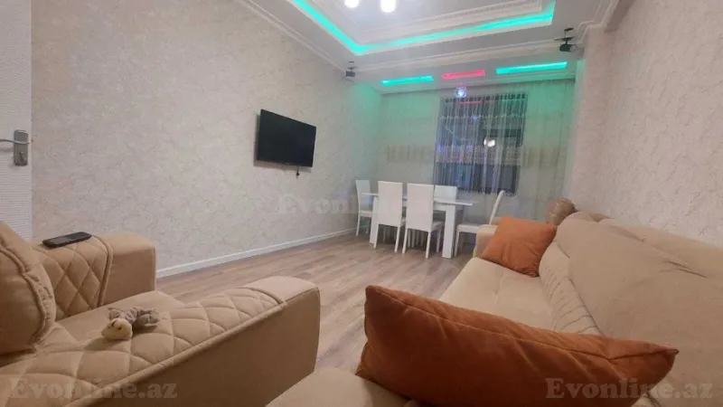 Kirayə verilir 2 otaqlı Mənzil Yeni tikili 70 m² Qara Qarayev m. - şəkil 3