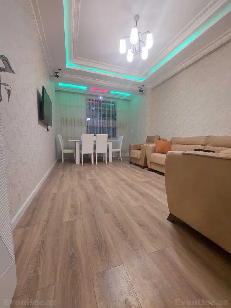 Kirayə verilir 2 otaqlı Mənzil Yeni tikili 70 m² Qara Qarayev m. - şəkil 5