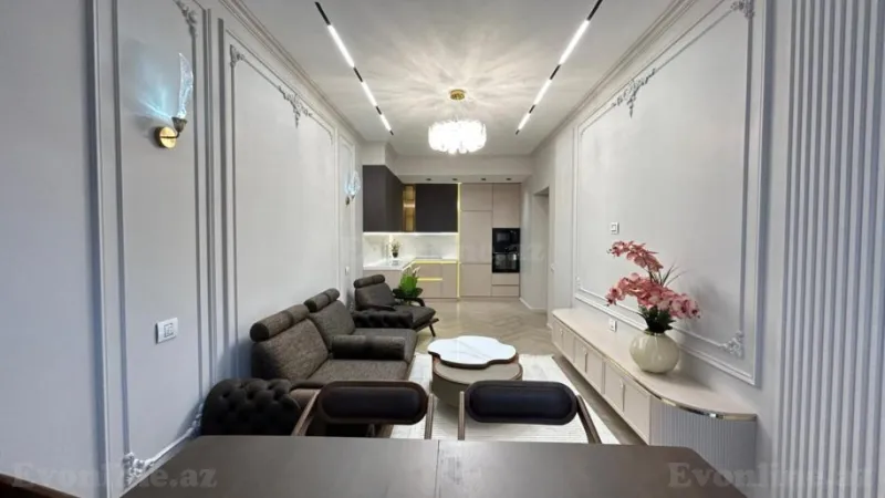 Satılır 3 otaqlı Mənzil Yeni tikili 91 m² Xətai m. - şəkil 3