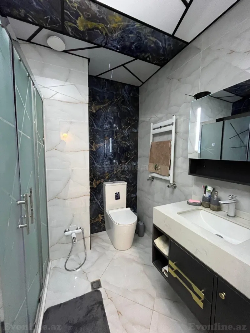 Satılır 4 otaqlı Mənzil Yeni tikili 145 m² Xalqlar Dostluğu m. - şəkil 15