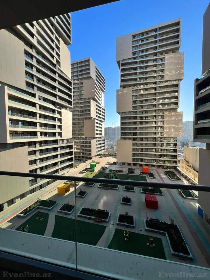 Kirayə verilir 2 otaqlı Mənzil Yeni tikili 70 m² 8 Noyabr m. - şəkil 7