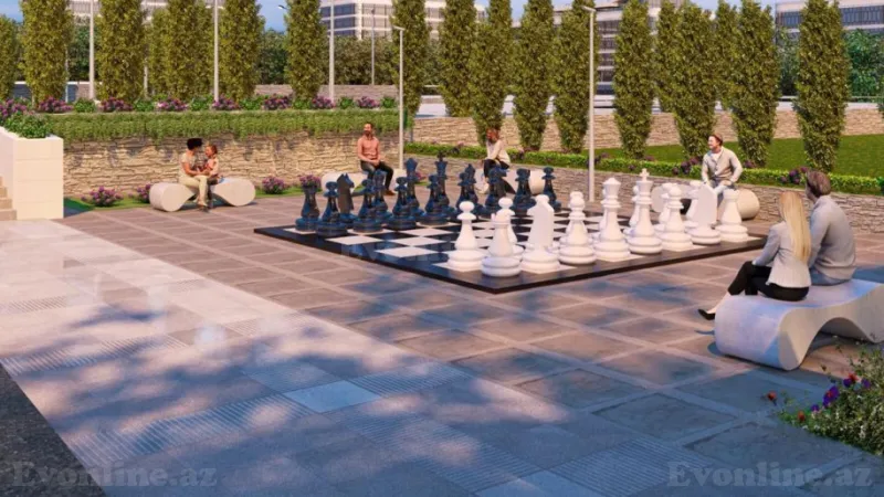 Satılır 2 otaqlı Mənzil Yeni tikili 67 m² Nəsimi r. - şəkil 17