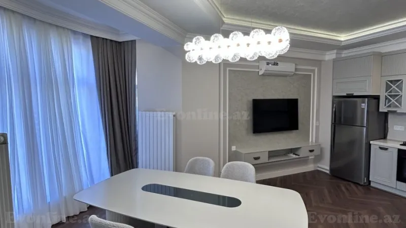 Kirayə verilir 3 otaqlı Mənzil Yeni tikili 110 m² Xətai m. - şəkil 4