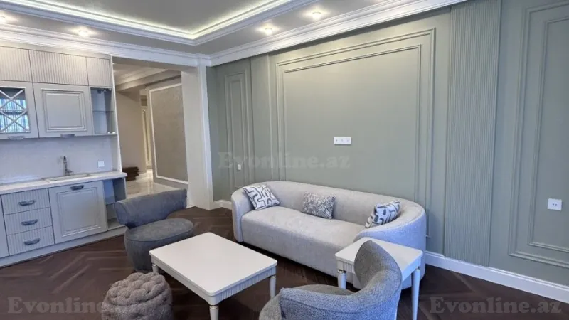 Kirayə verilir 3 otaqlı Mənzil Yeni tikili 110 m² Xətai m. - şəkil 5