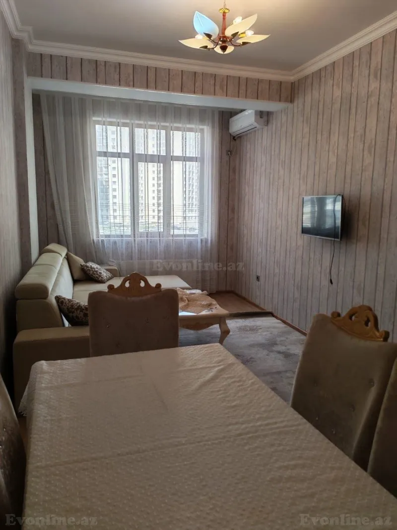 Kirayə verilir 2 otaqlı Mənzil Yeni tikili 70 m² Bayıl - şəkil 2