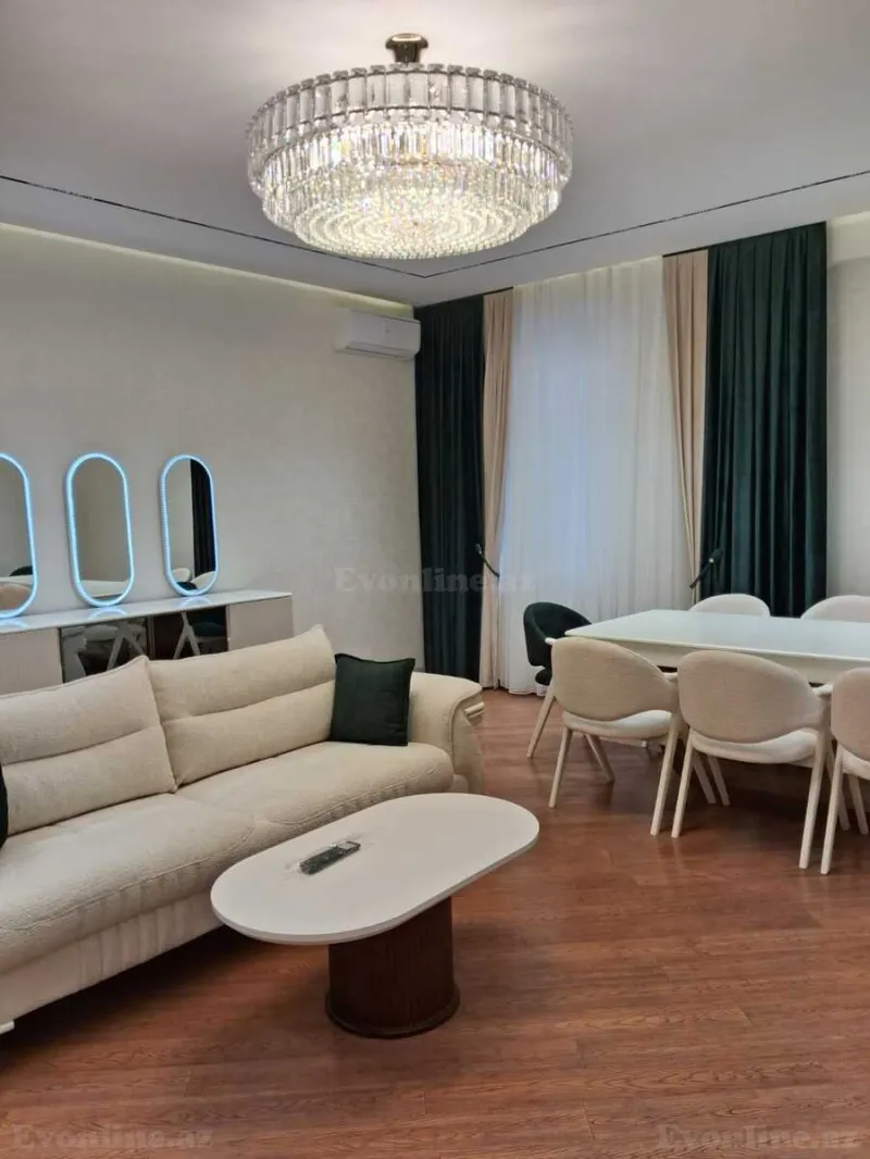 Satılır 4 otaqlı Mənzil Yeni tikili 168 m² 8 Noyabr m. - şəkil 2