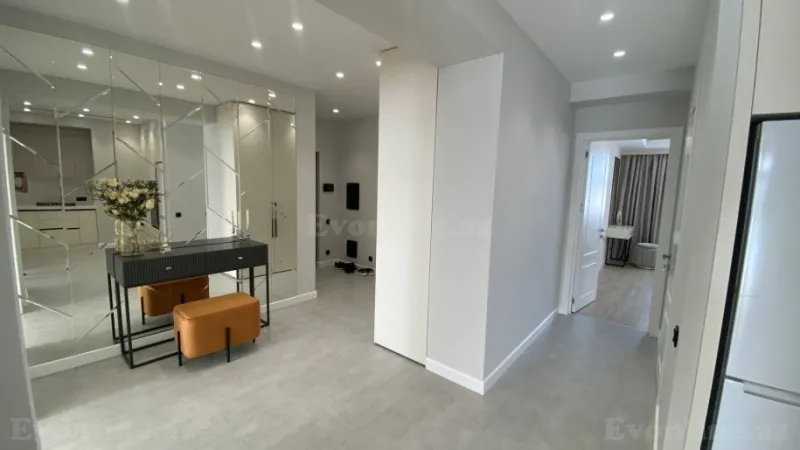 Satılır 3 otaqlı Mənzil Yeni tikili 95 m² Nəsimi r. - şəkil 8