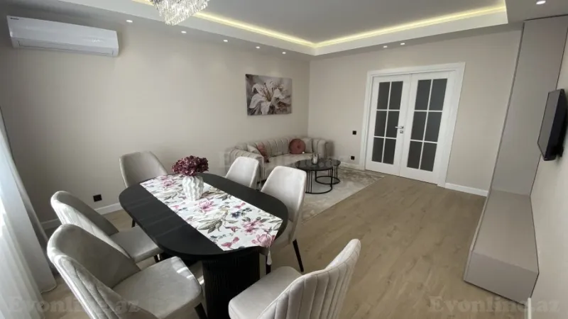 Satılır 3 otaqlı Mənzil Yeni tikili 95 m² Nəsimi r. - şəkil 9