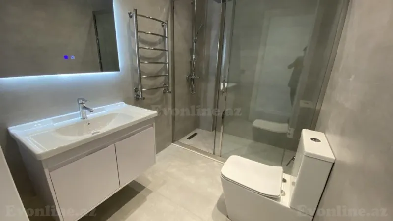 Satılır 3 otaqlı Mənzil Yeni tikili 95 m² Nəsimi r. - şəkil 21