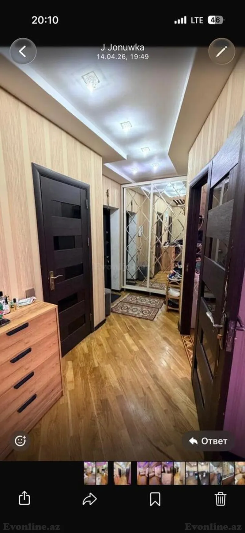 Satılır 3 otaqlı Mənzil Yeni tikili 100 m² Həzi Aslanov m. - şəkil 14