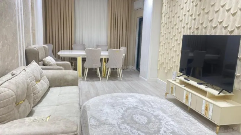 Kirayə verilir 3 otaqlı Mənzil Yeni tikili 95 m² Qara Qarayev m. - şəkil 6