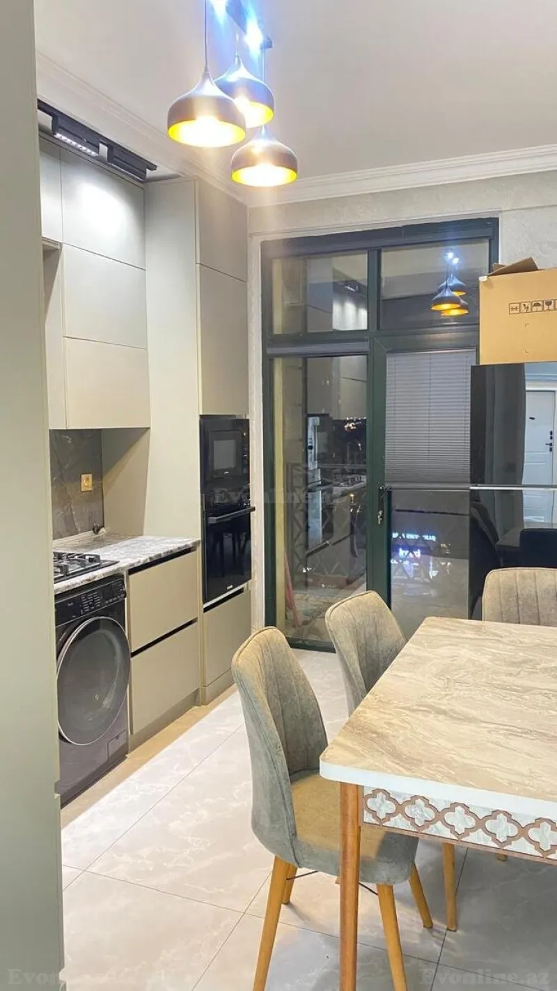 Kirayə verilir 3 otaqlı Mənzil Yeni tikili 95 m² Qara Qarayev m. - şəkil 7