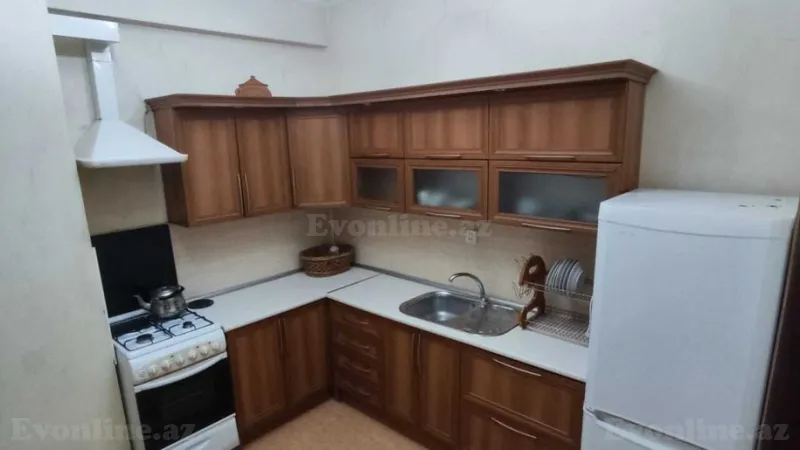 Kirayə verilir 3 otaqlı Mənzil Yeni tikili 110 m² Nərimanov r. - şəkil 9